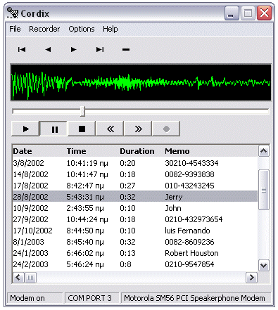Cordix Screenshot